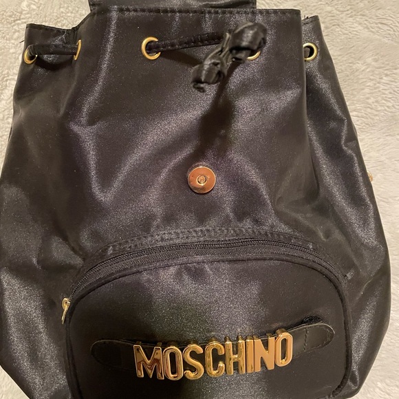 moschino black backpack - Picture 5 of 5